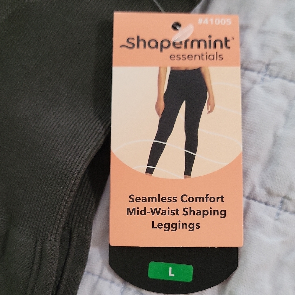 Shapermint Essentials Black Seamless Leggings - image 2